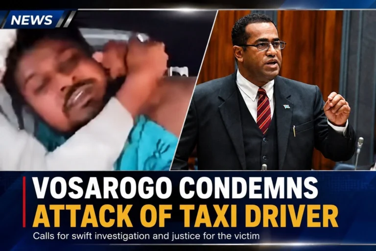 Vosarogo Condemns Attack of Taxi Driver