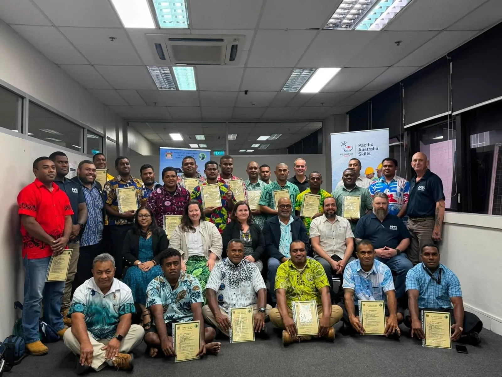 First Cohort Graduates from Meat Workshop Training Programme