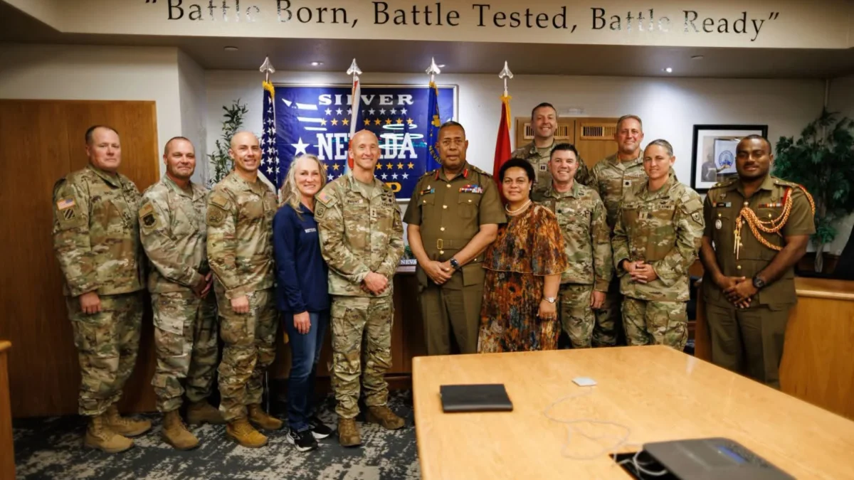 RFMF Strengthens Defence Partnership With Nevada National Guard
