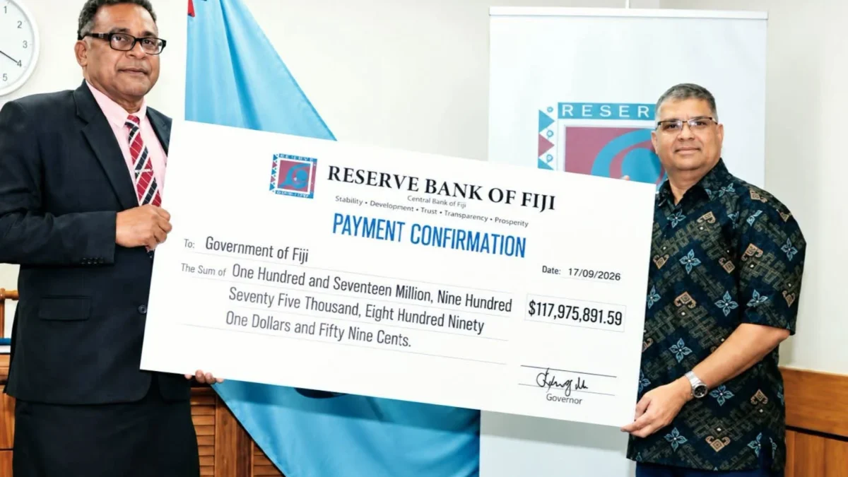 Reserve Bank of Fiji Records $120.6 Million Profit