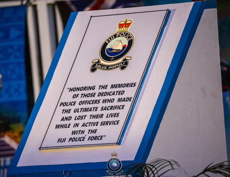 Fiji Police Honour Fallen Officers on Remembrance Day