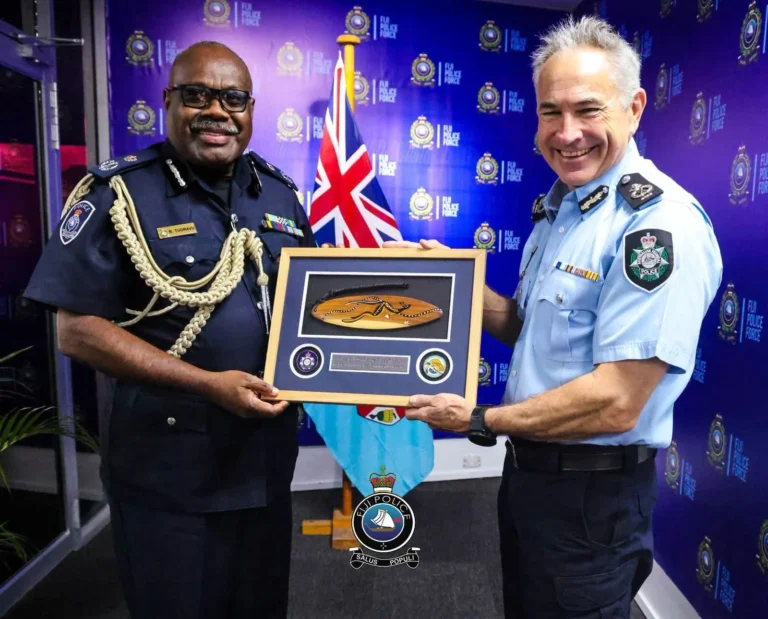 Fiji Police, AFP Strengthen Partnership with New Operational Support