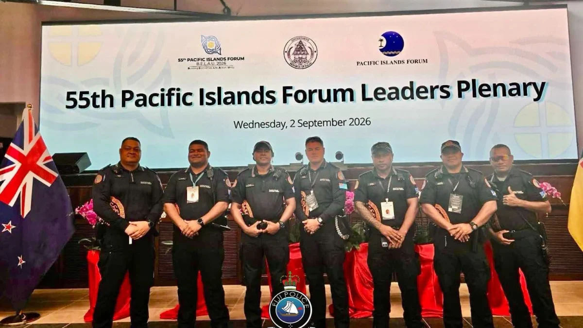 Fiji Police Strengthen Regional Cooperation Through Major Palau Deployment
