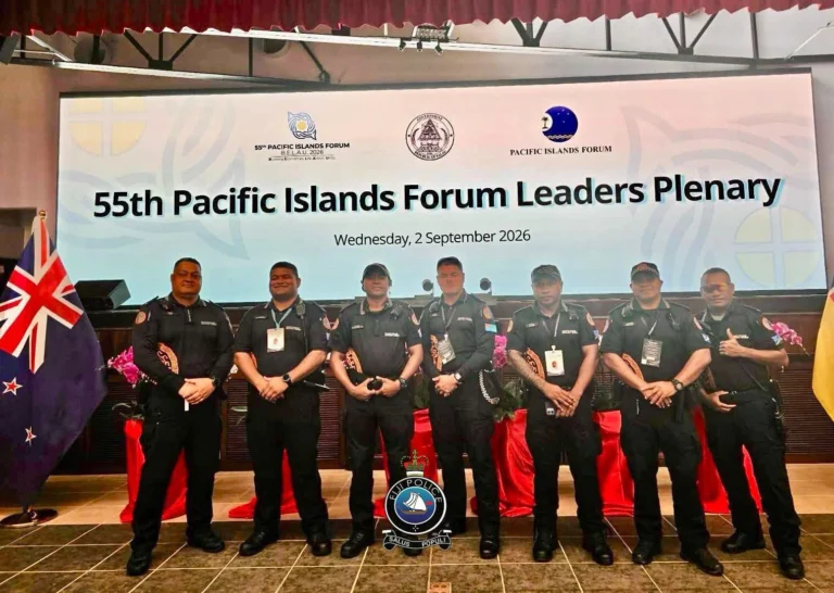 Fiji Police Strengthen Regional Cooperation Through Major Palau Deployment