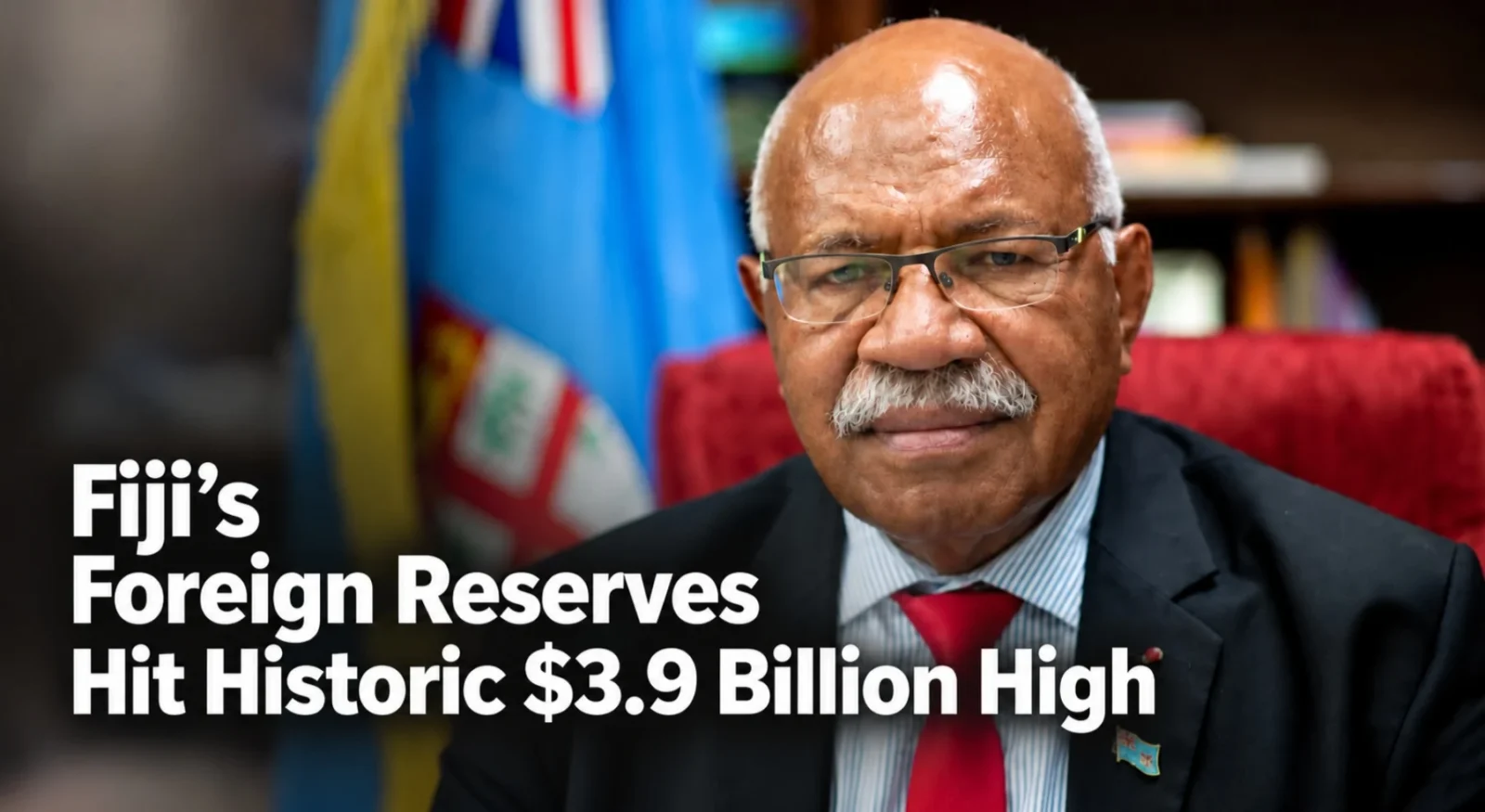 Fiji’s Foreign Reserves Hit Record $3.9 Billion