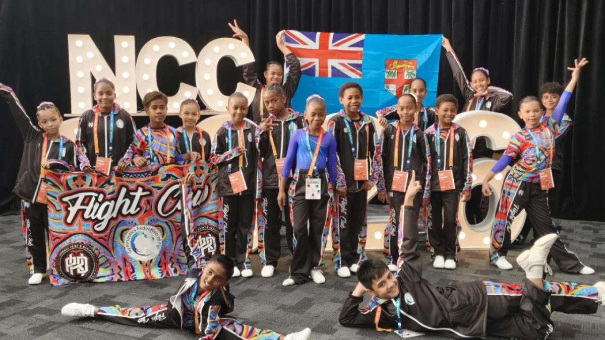 Young Fijian Aerobic Gymnasts Bring Home Medals from Australia