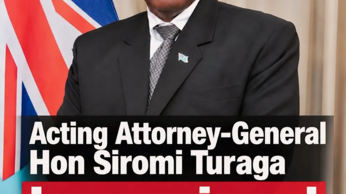 Turaga Resigns from Cabinet