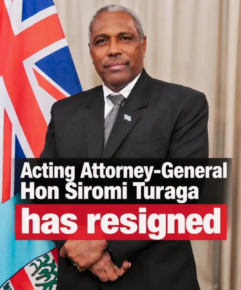 Turaga Resigns from Cabinet