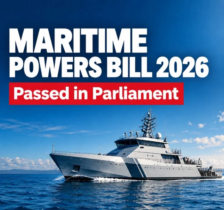 Maritime Powers Bill 2026 Passed in Parliament