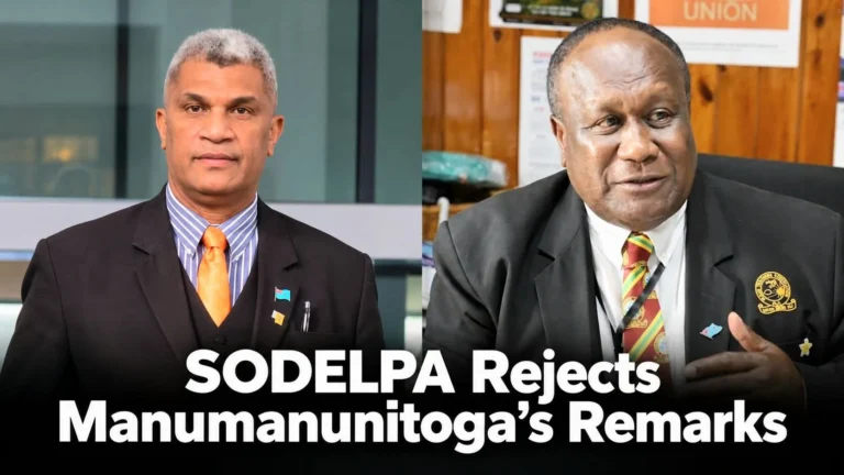 SODELPA Rejects Manumanunitoga’s Remarks