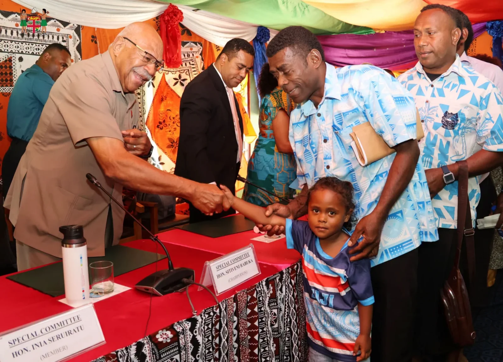 PM Rabuka Urges Public to Speak Freely on Constitution Bill