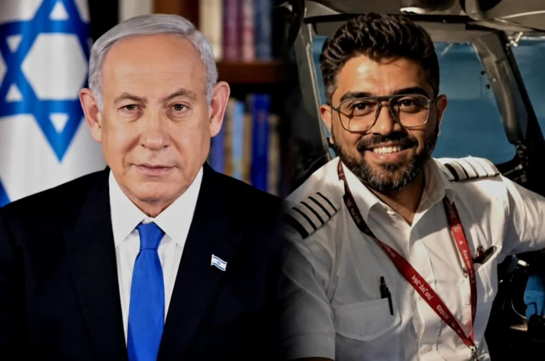 Netanyahu Salutes Indian Pilot Who Helped Save 174 Lives