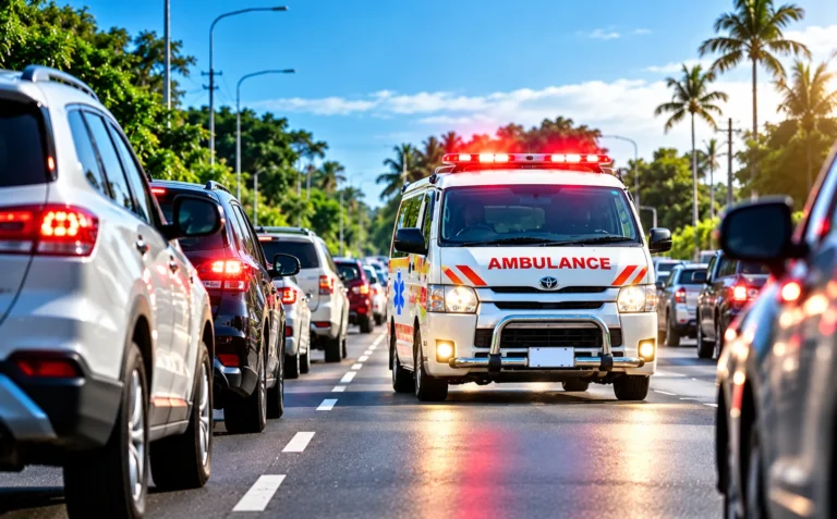 Motorists Urged to Give Way to Emergency Vehicles